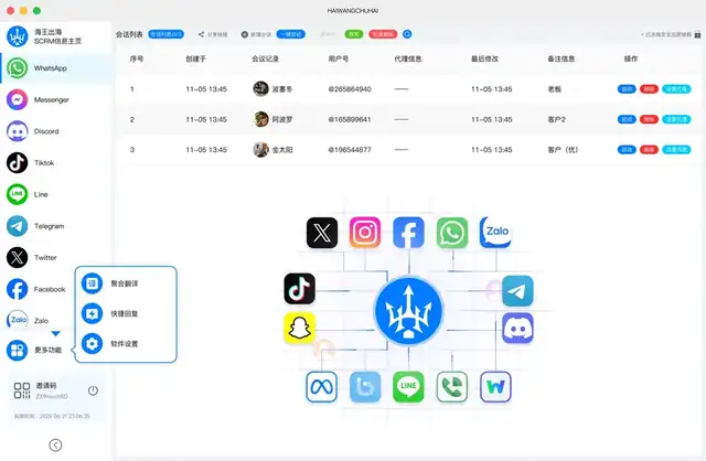 海王出海官网装饰艺术会客厅与海王出海KOL合作工作台